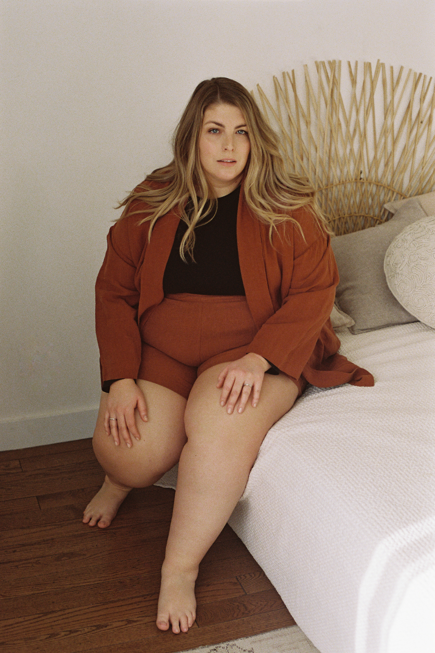 Ready To Ship | I AM ENOUGH Shorts | Rust | M