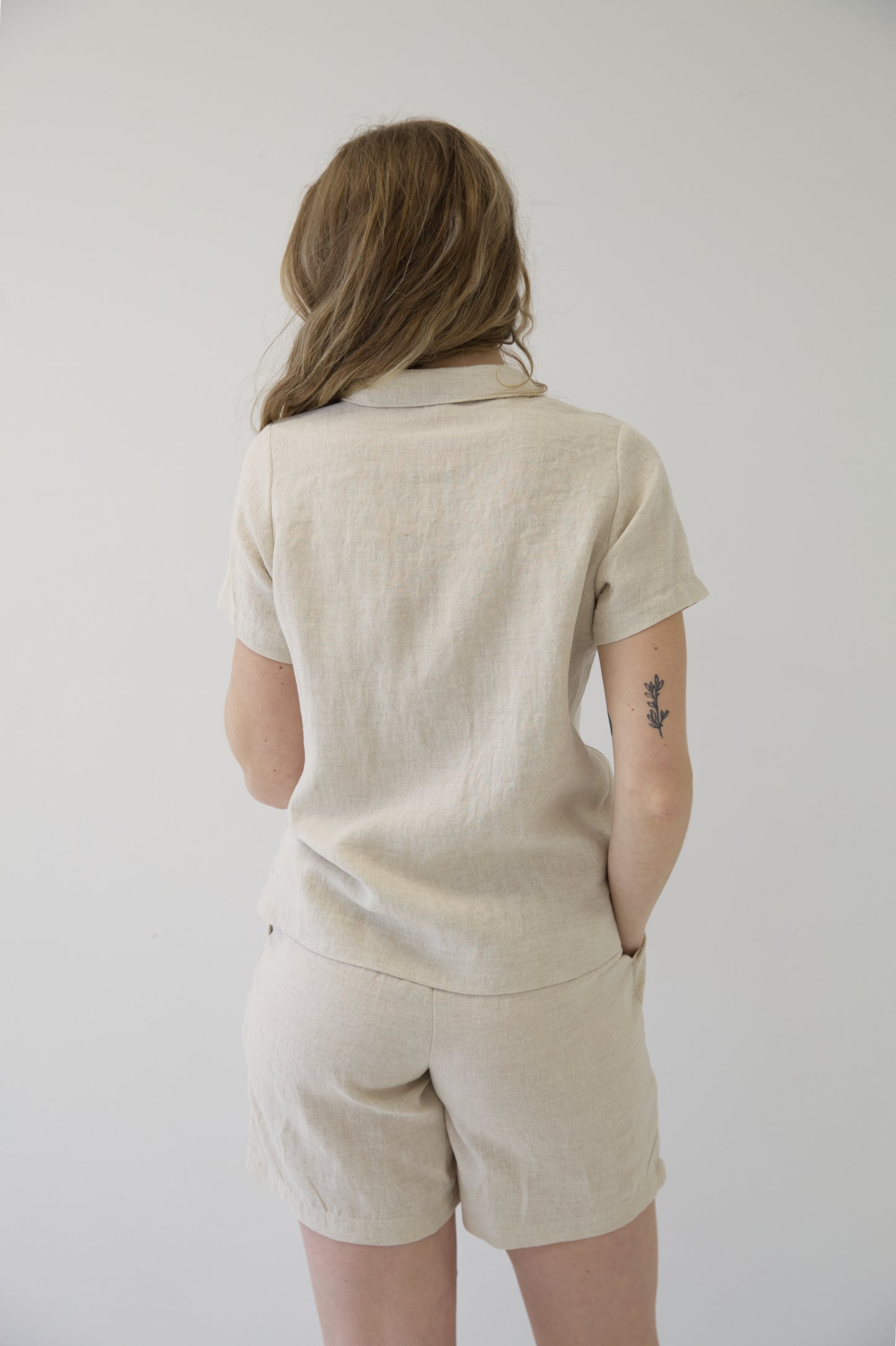 I AM BEAUTIFUL Blouse | Oatmeal