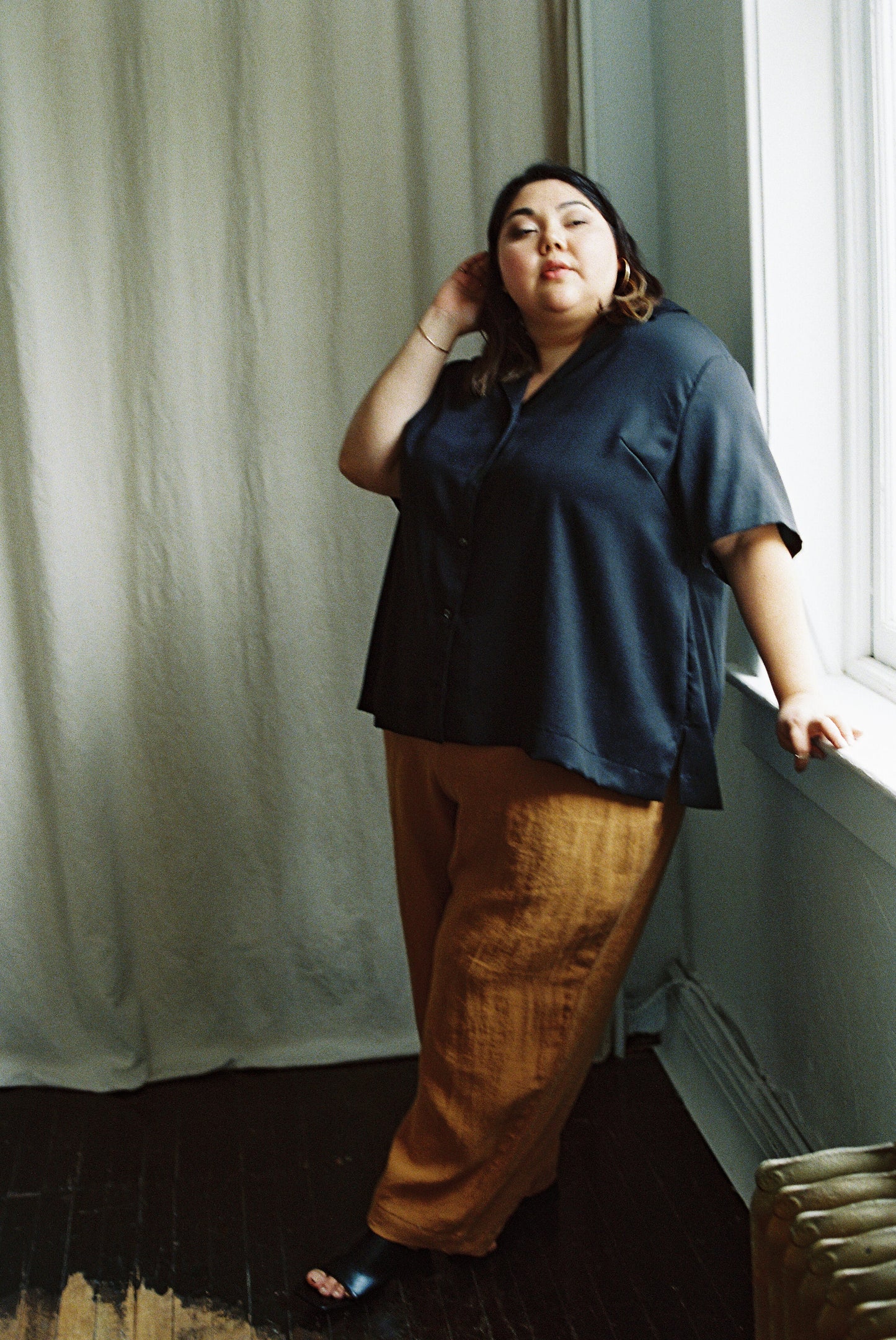 SAMPLE SALE | I AM GROUNDED Pants | Caramel | 3X