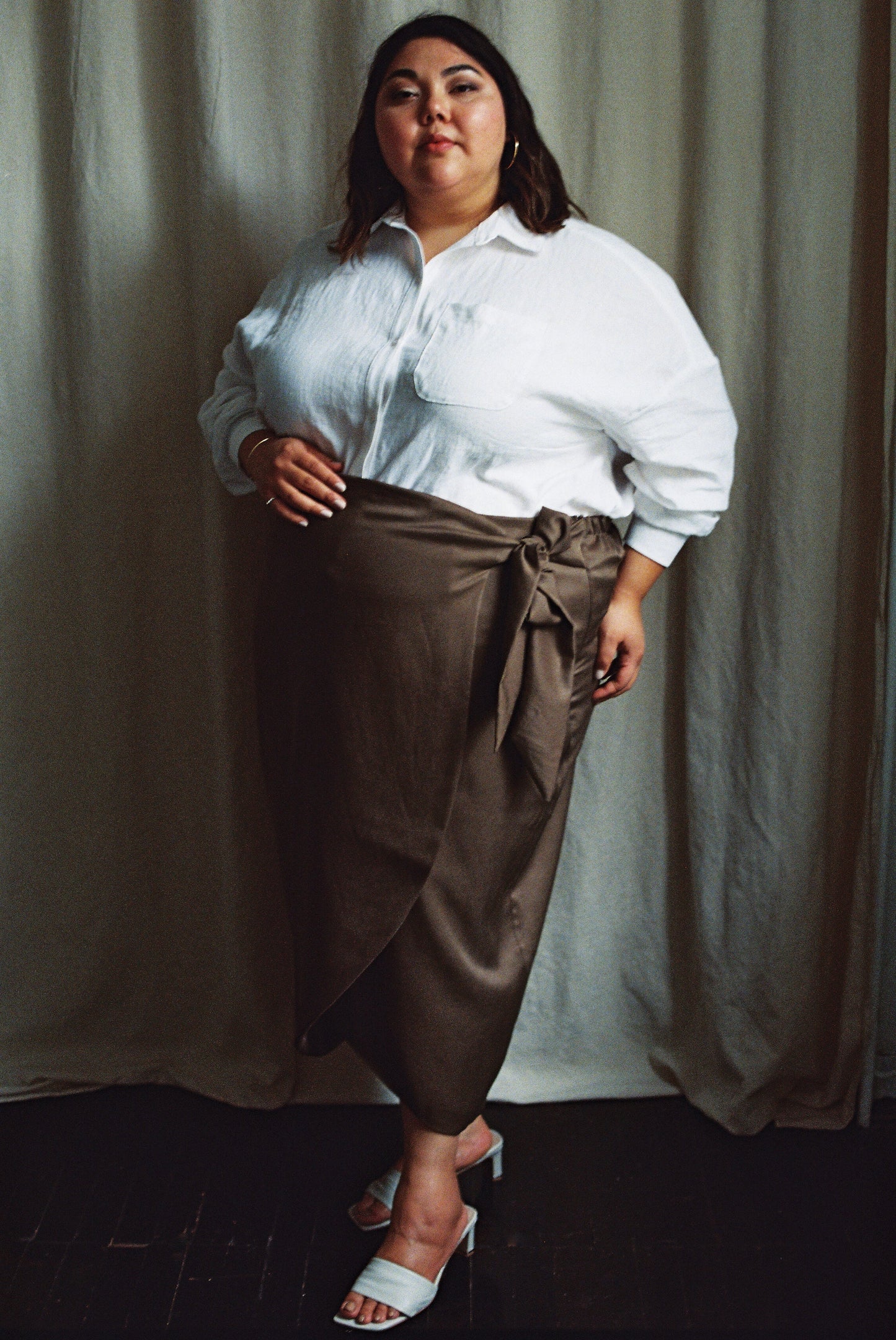 Ready To Ship | I AM ABUNDANT Skirt | Olive | 3X