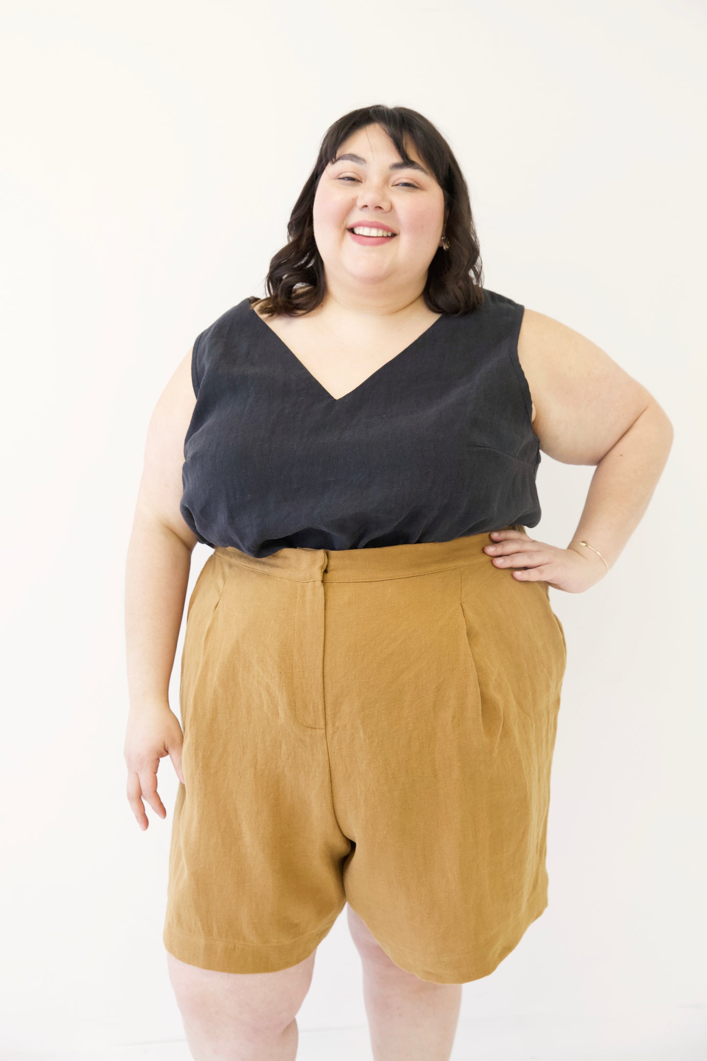 I AM STRONG Shorts | Caramel