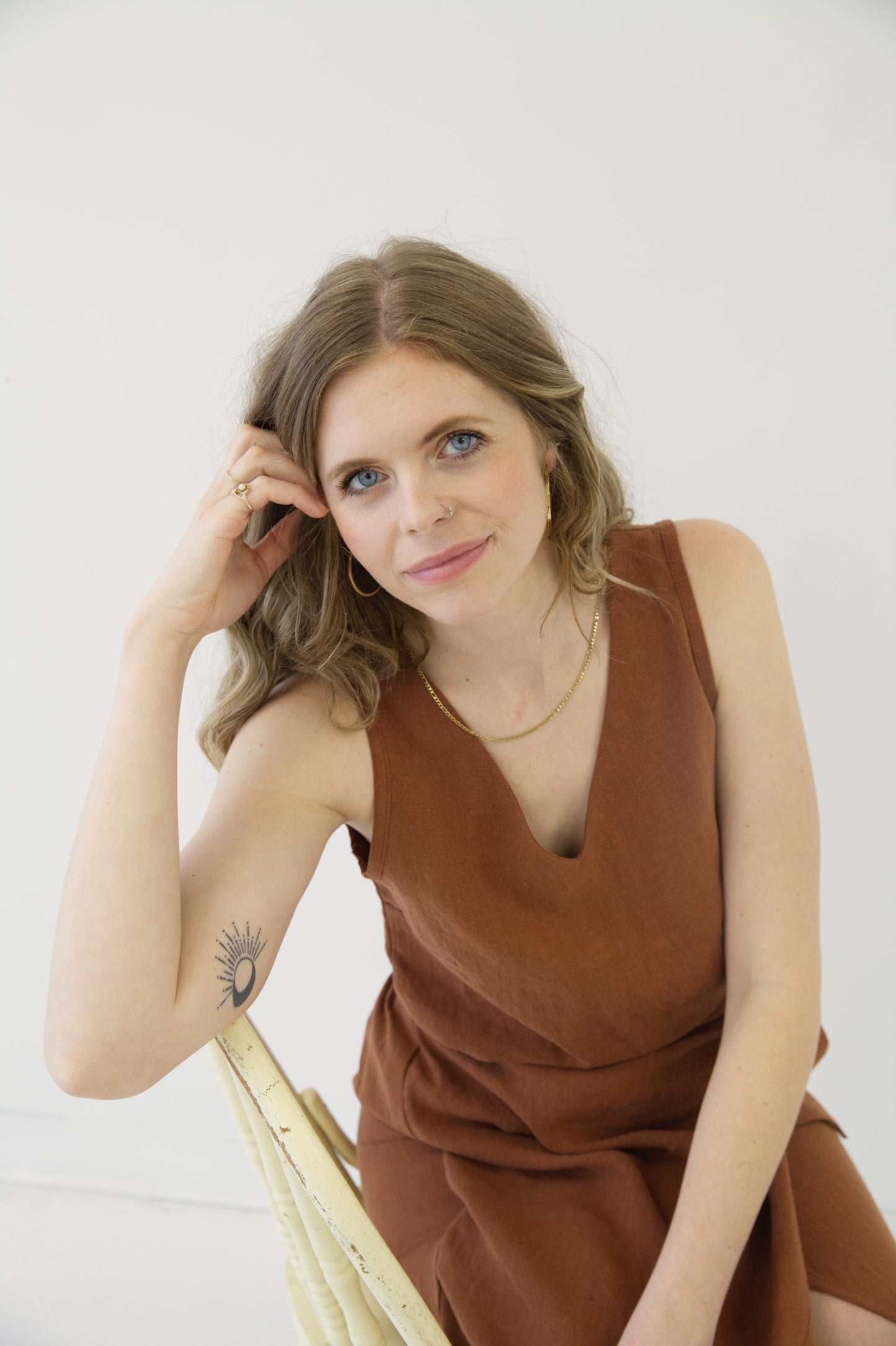 Ready To Ship | I AM LOVED Tank | Rust | S