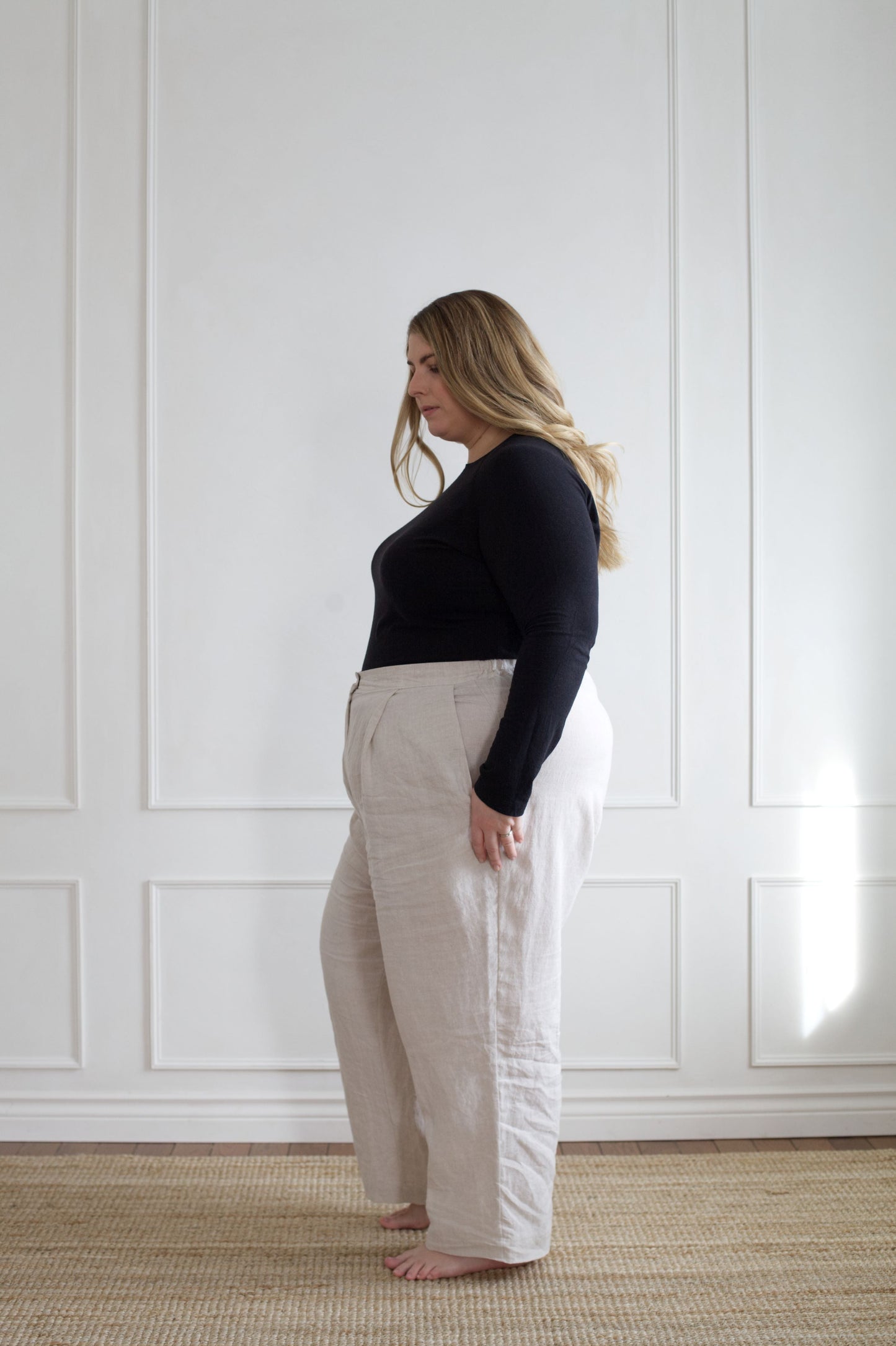 Ready To Ship | I AM STRONG Trousers | Oatmeal | S (33")
