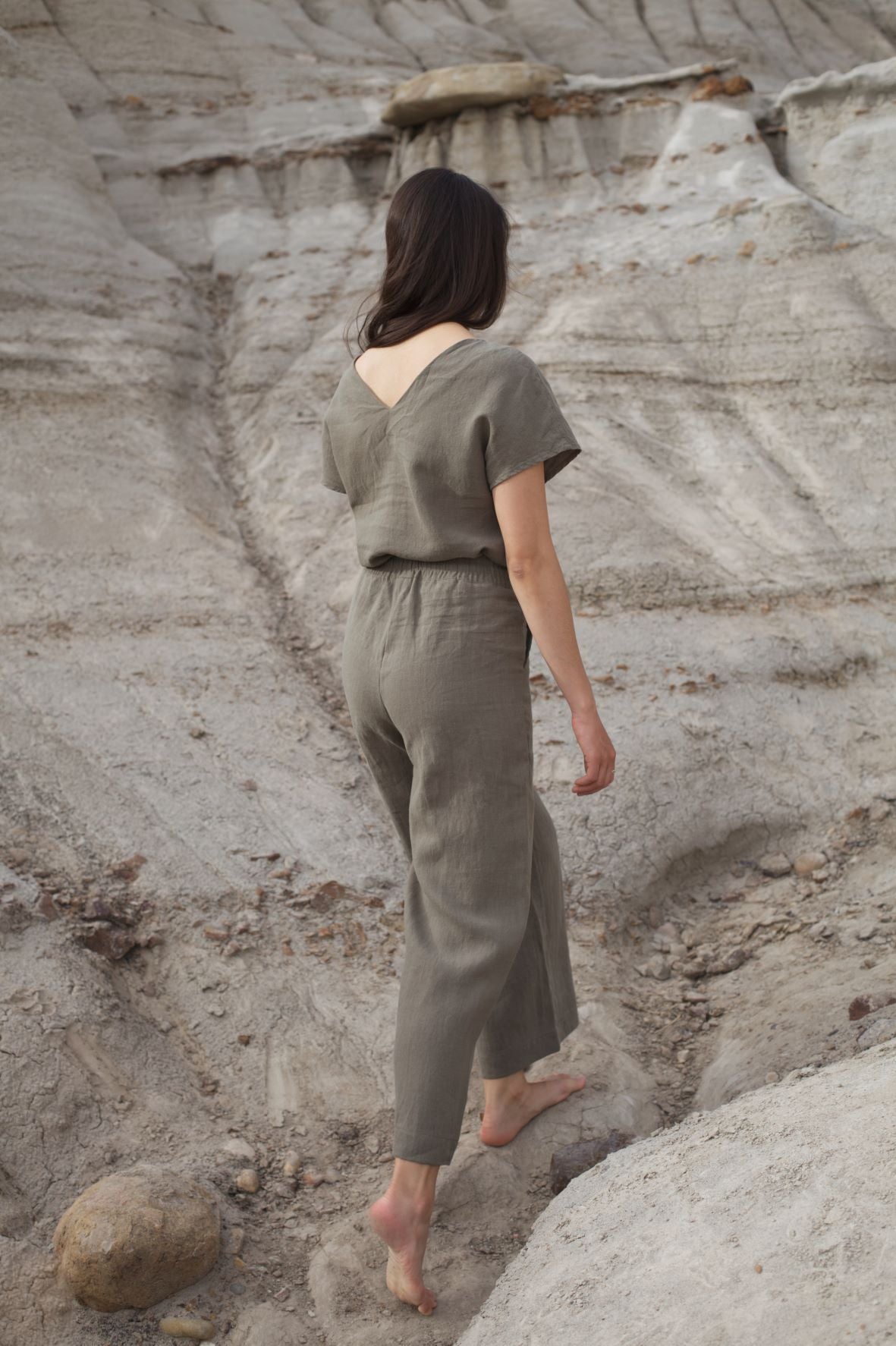 Ready To Ship | I AM ENOUGH Pants | Sage | XS