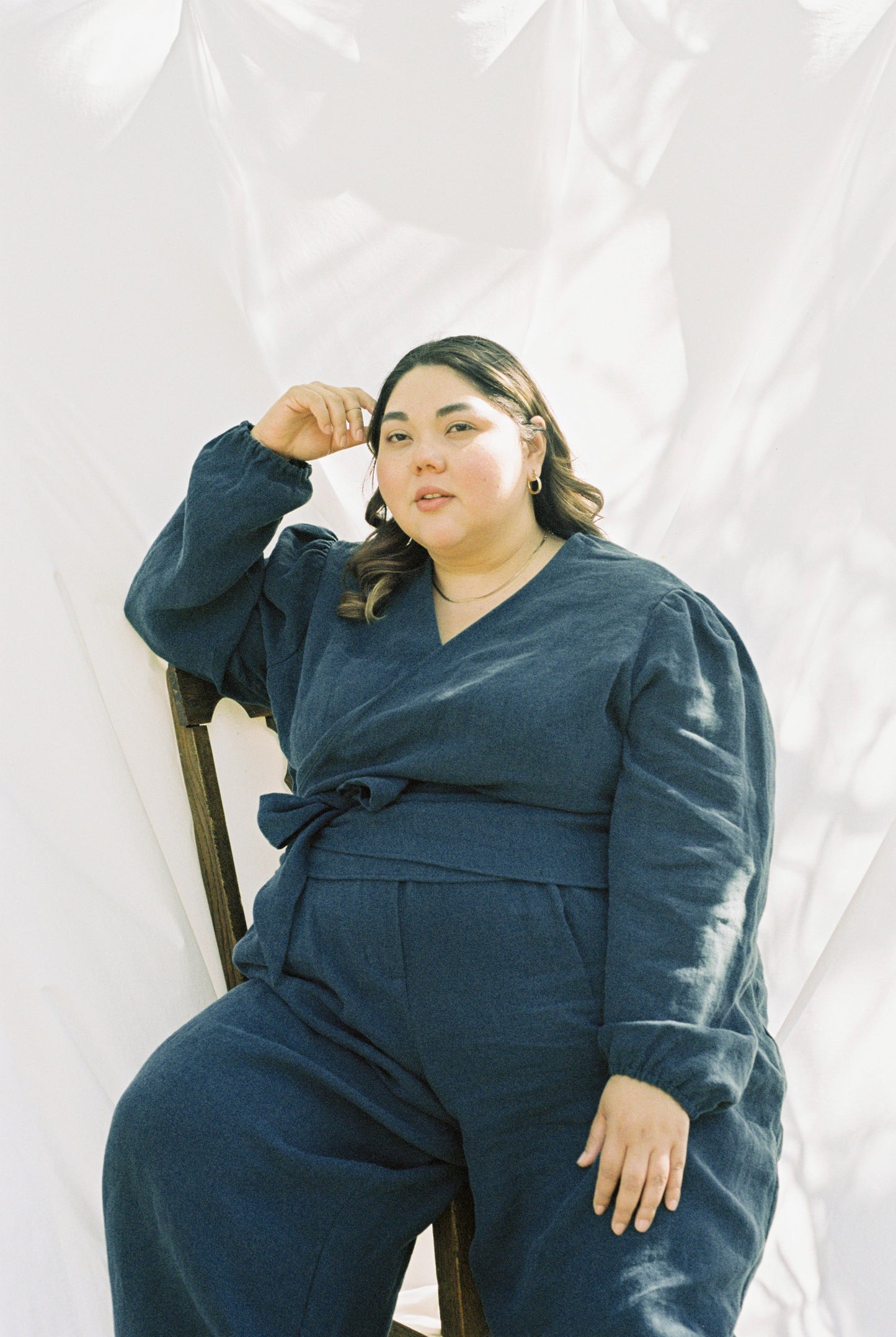 SAMPLE SALE | I AM CAPABLE Wrap Top | Twilight | 4X