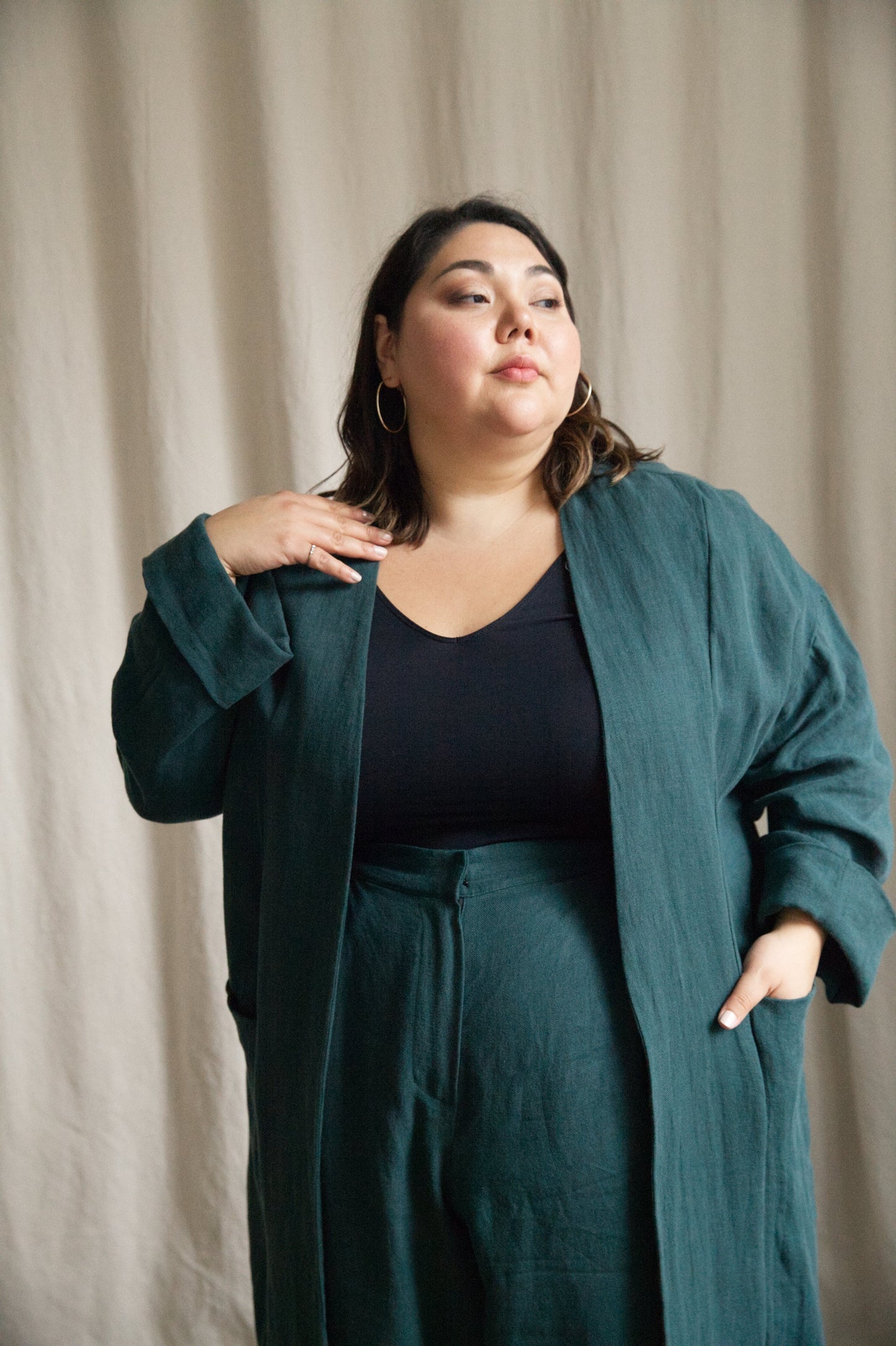 Ready To Ship | I AM HEARD Coat | Twilight | XS/S