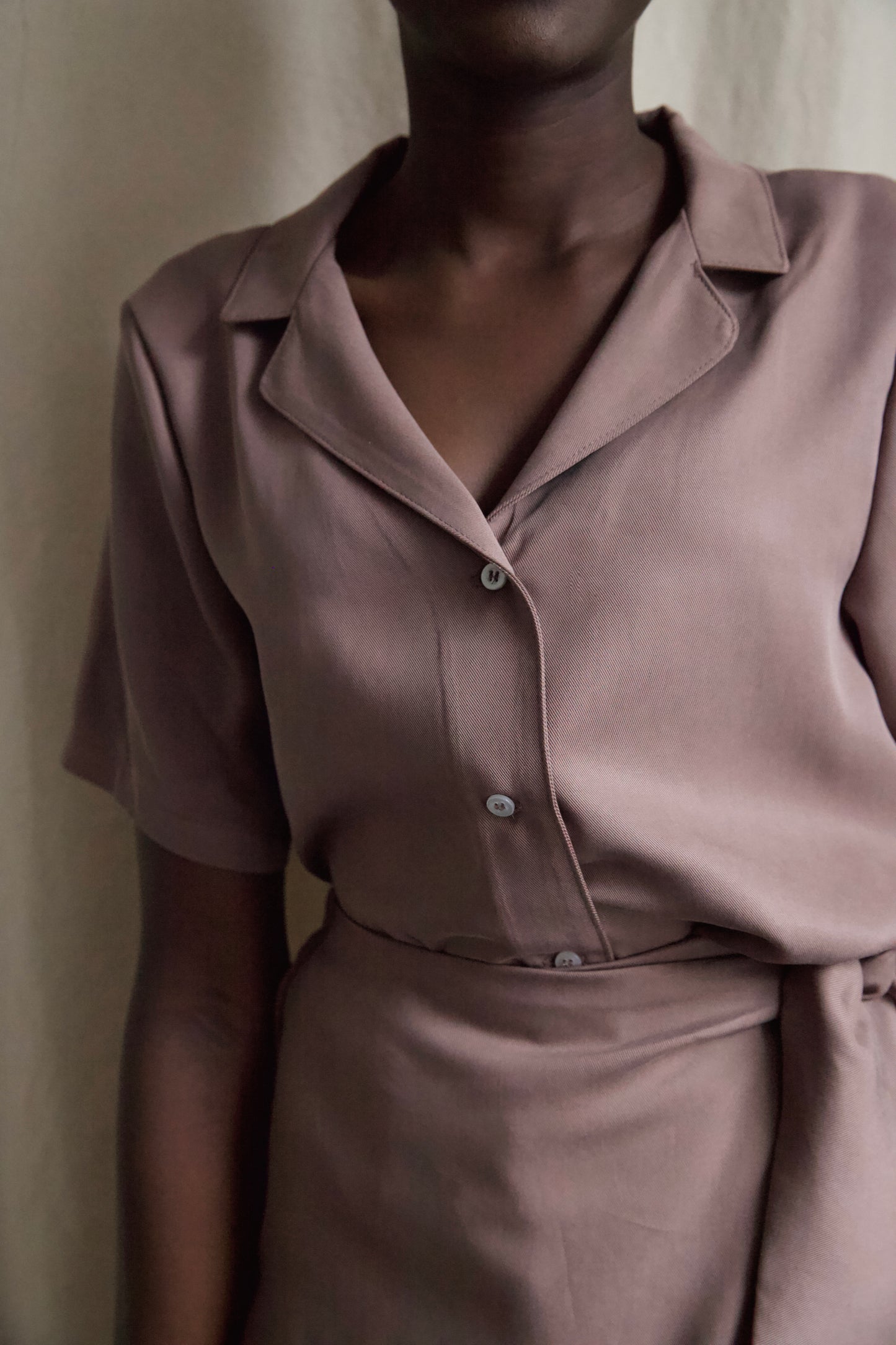 I AM BEAUTIFUL Blouse | Earl Grey