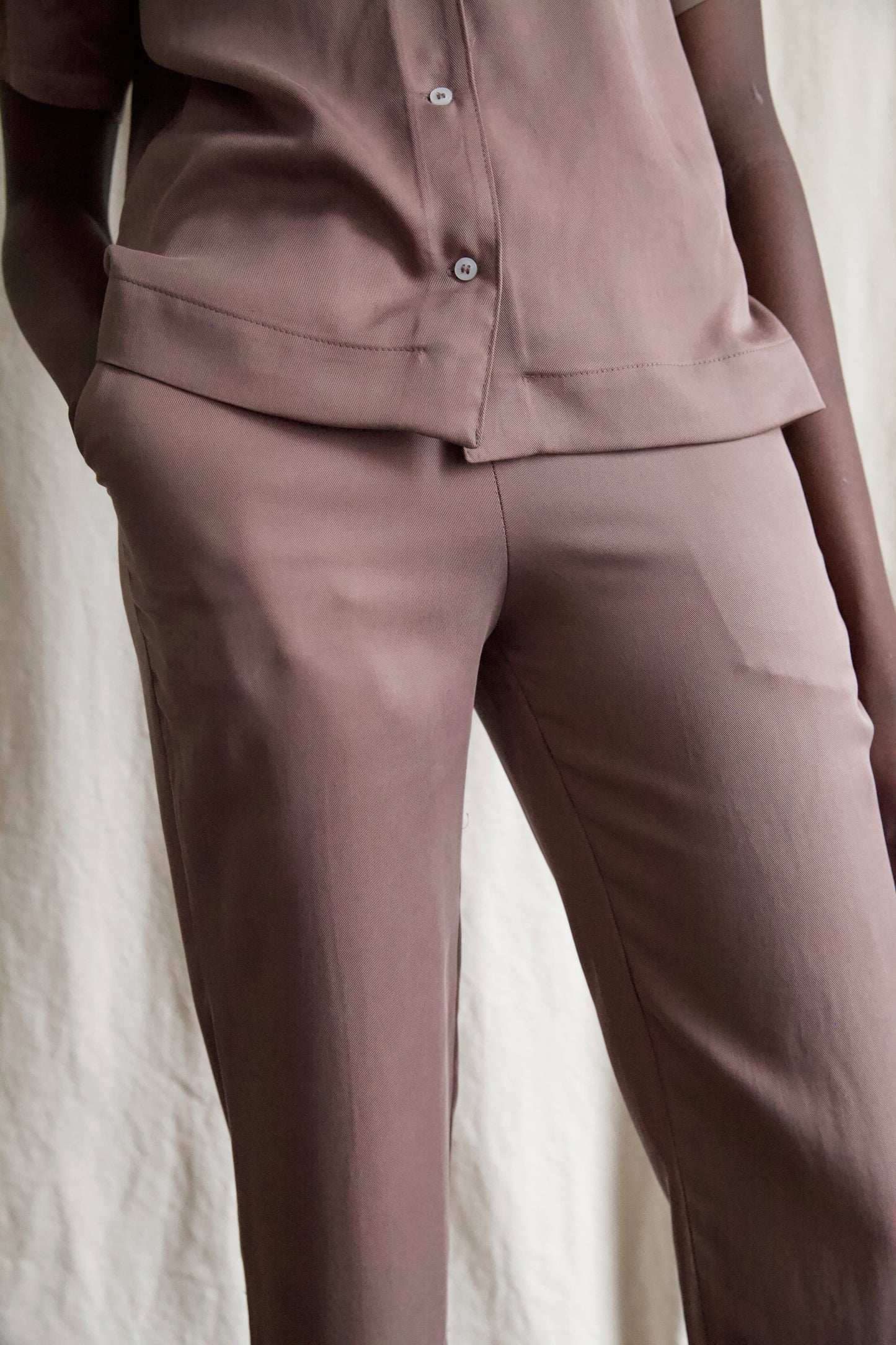 I AM GROUNDED Pants | Earl Grey