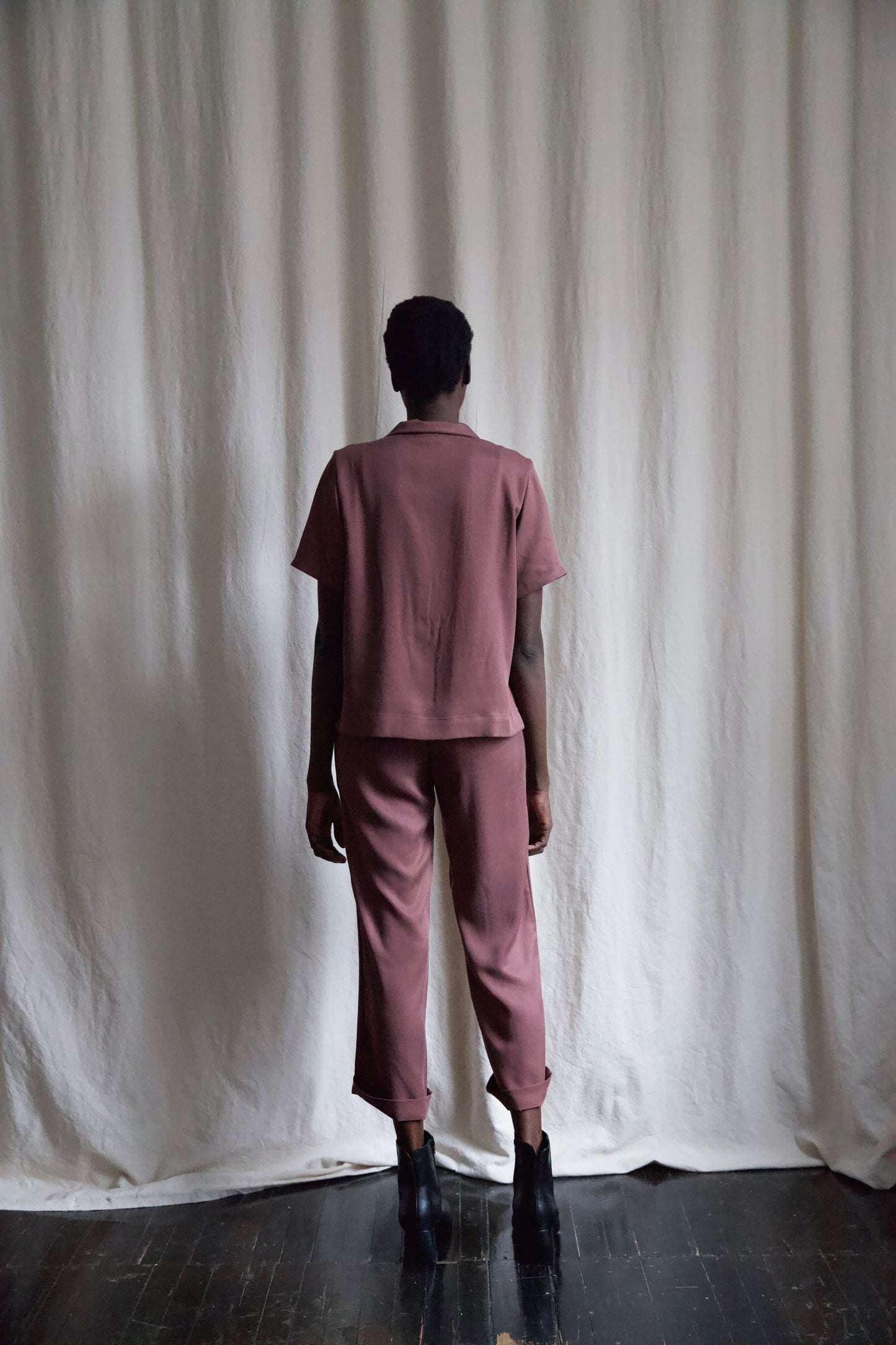 I AM GROUNDED Pants | Plum