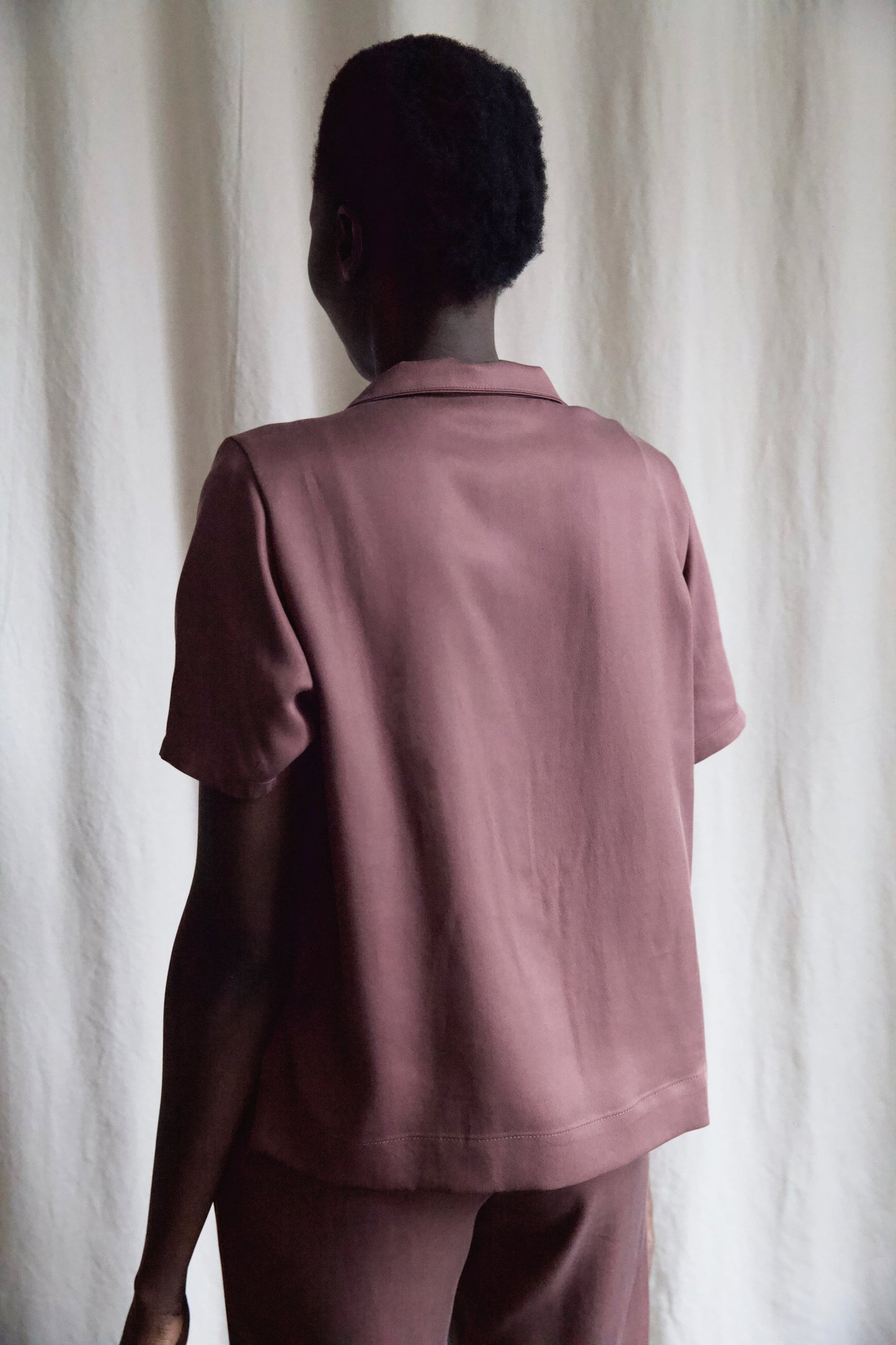 Ready To Ship | I AM BEAUTIFUL Blouse | Plum | S/M