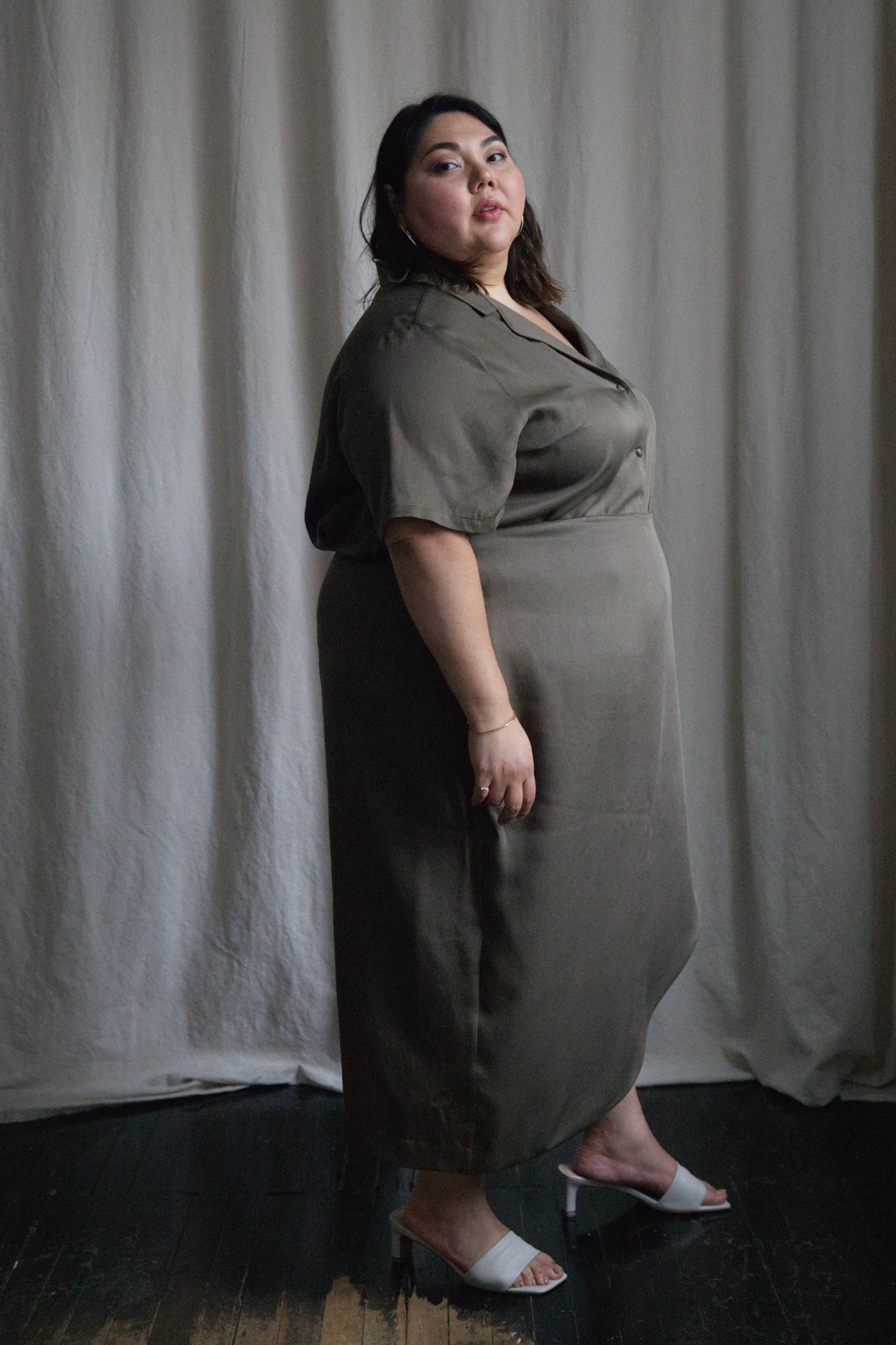 Ready To Ship | I AM ABUNDANT Skirt | Olive | S