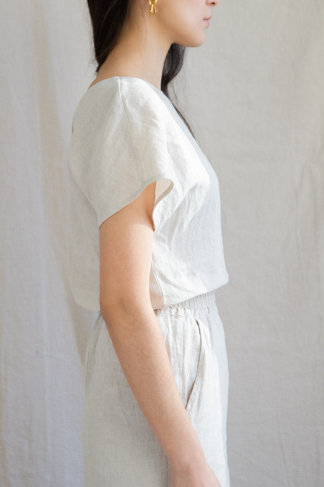 Ready To Ship | I AM LOVED Top | Oatmeal | 3X