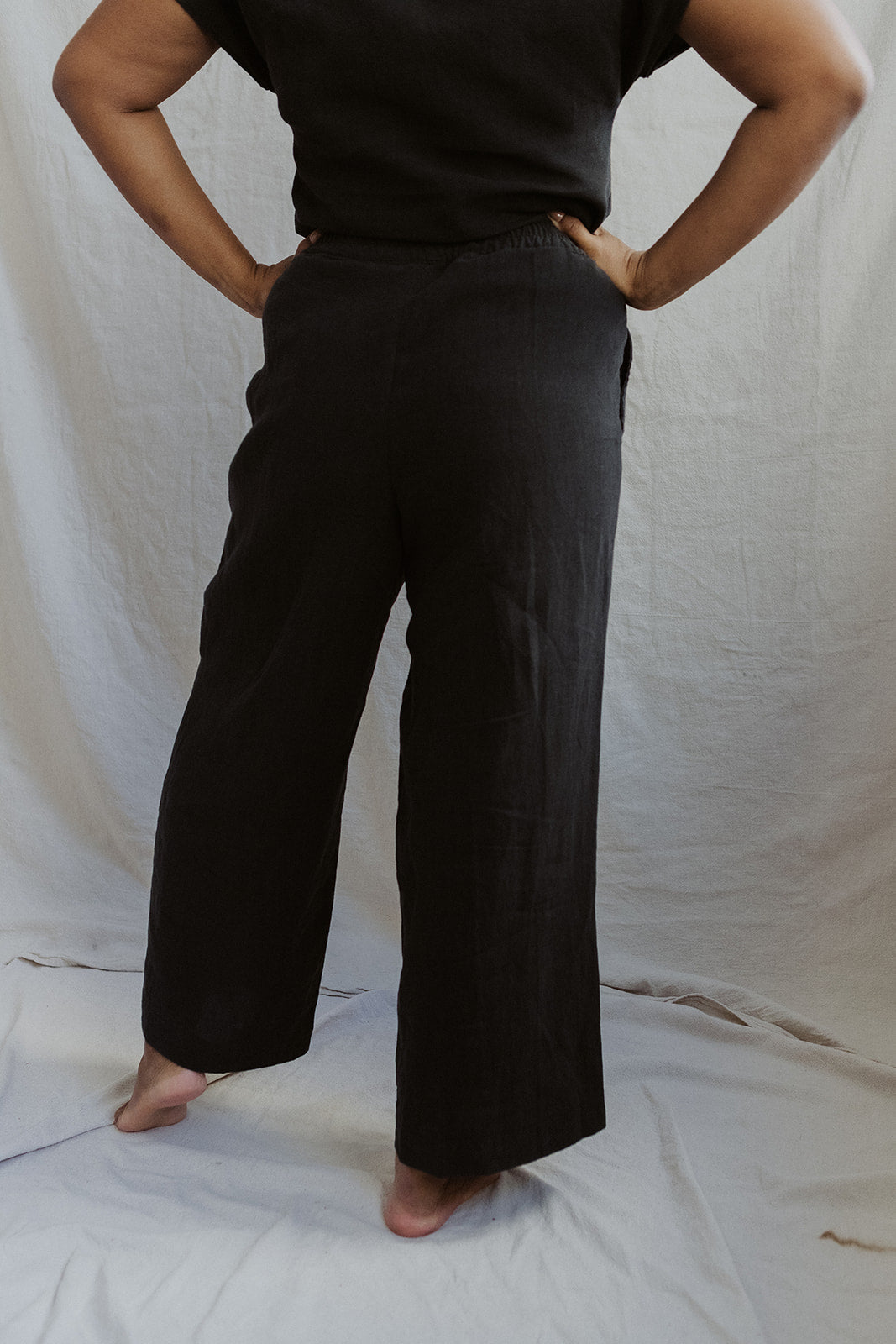 Ready To Ship | I AM ENOUGH Pants | Black | S