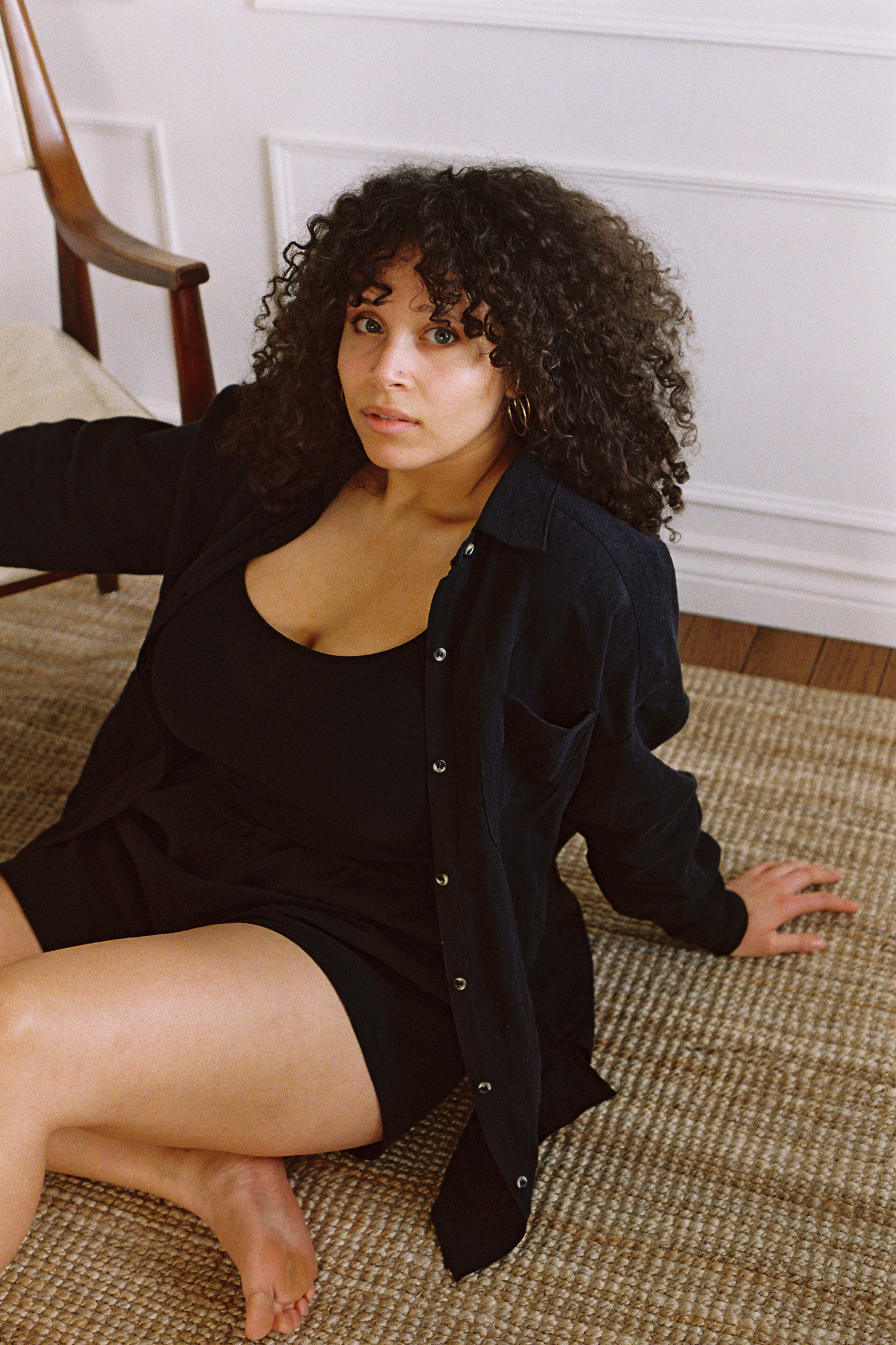 I AM ENOUGH Shorts | Black