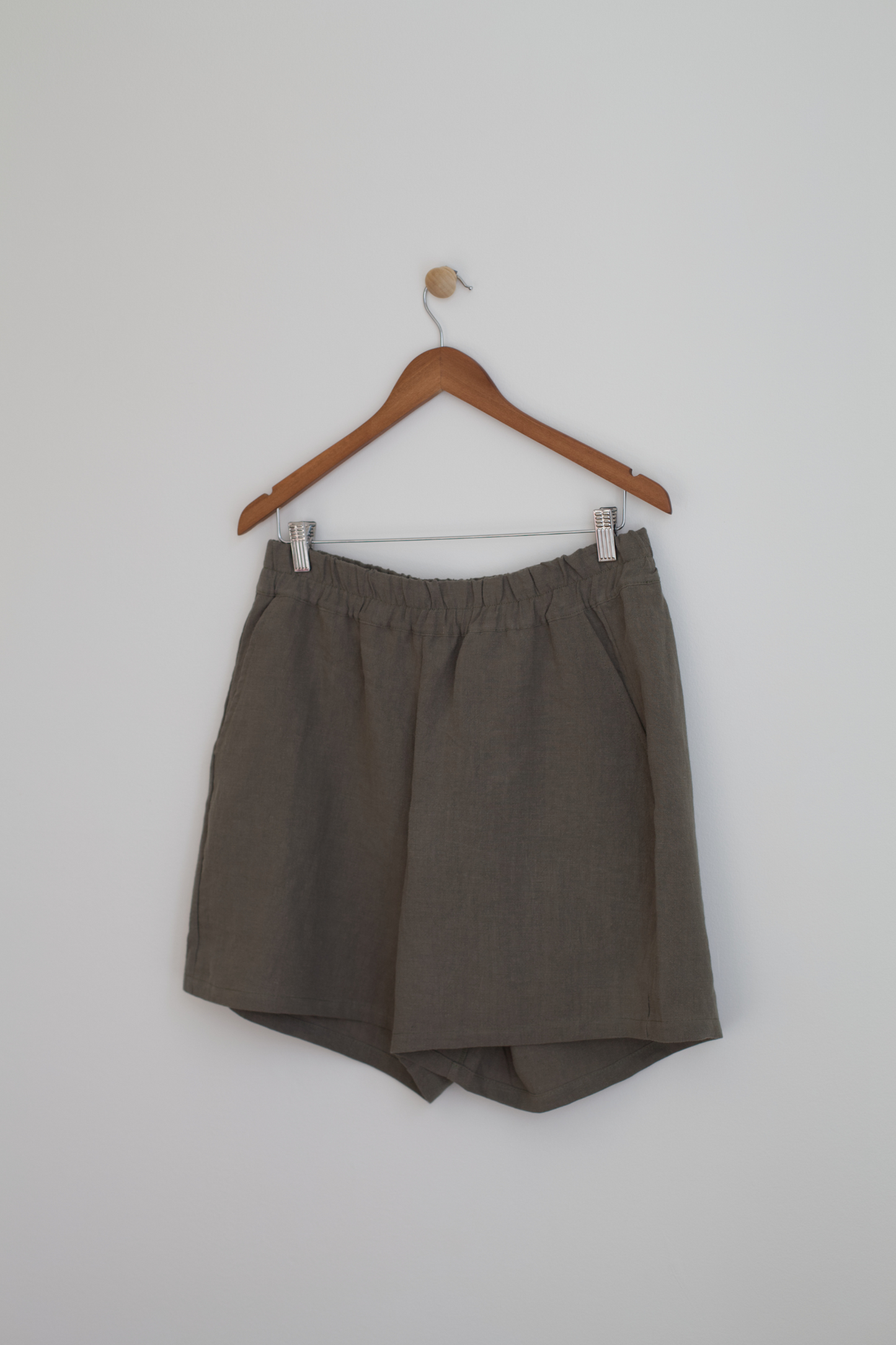 I AM ENOUGH Shorts | Sage