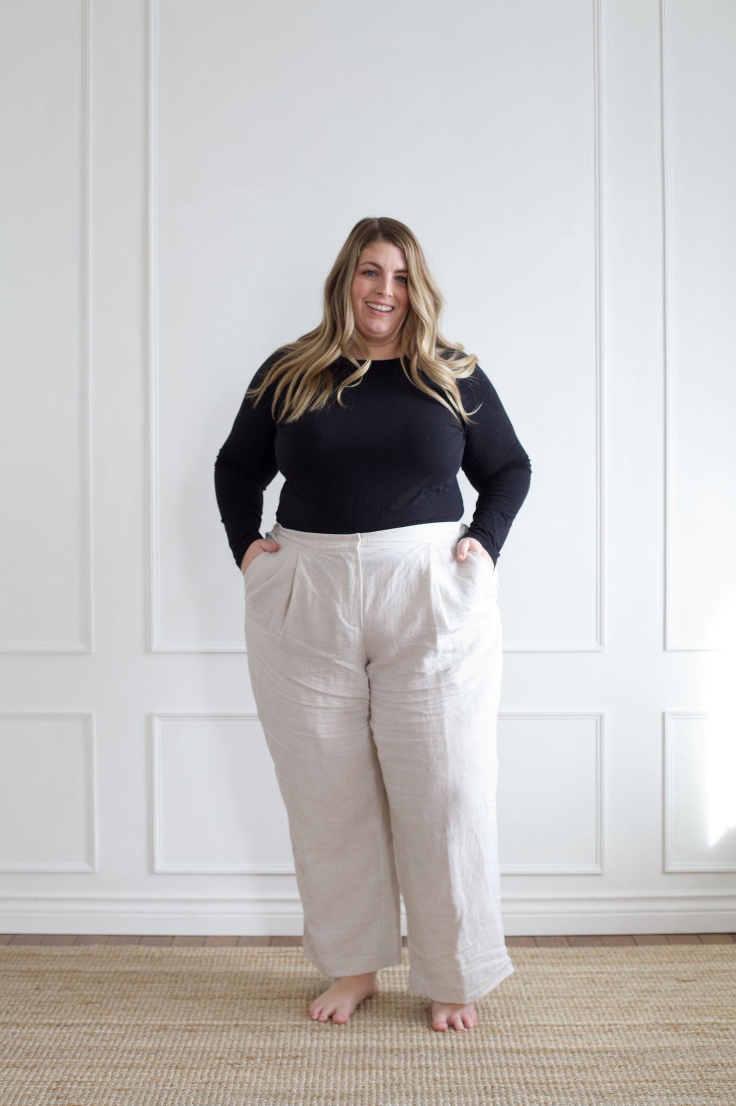 I AM STRONG Trousers | Oatmeal