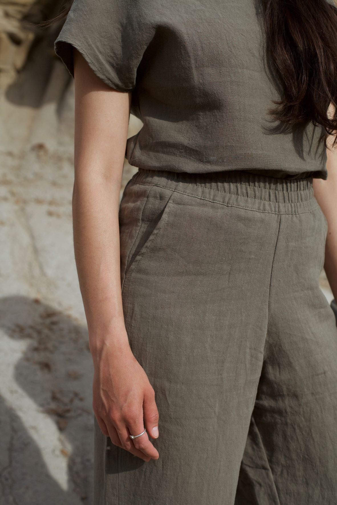I AM ENOUGH Pants | Sage
