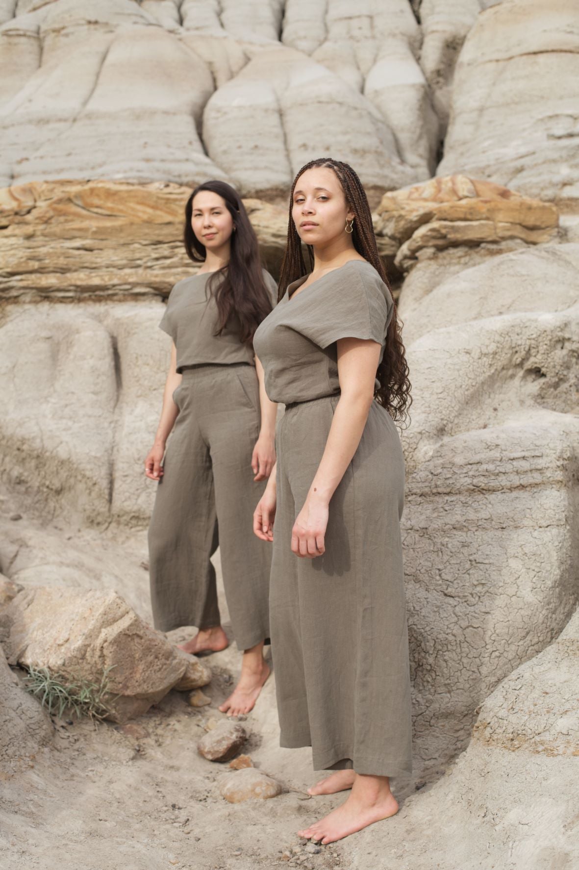 I AM ENOUGH Pants | Sage