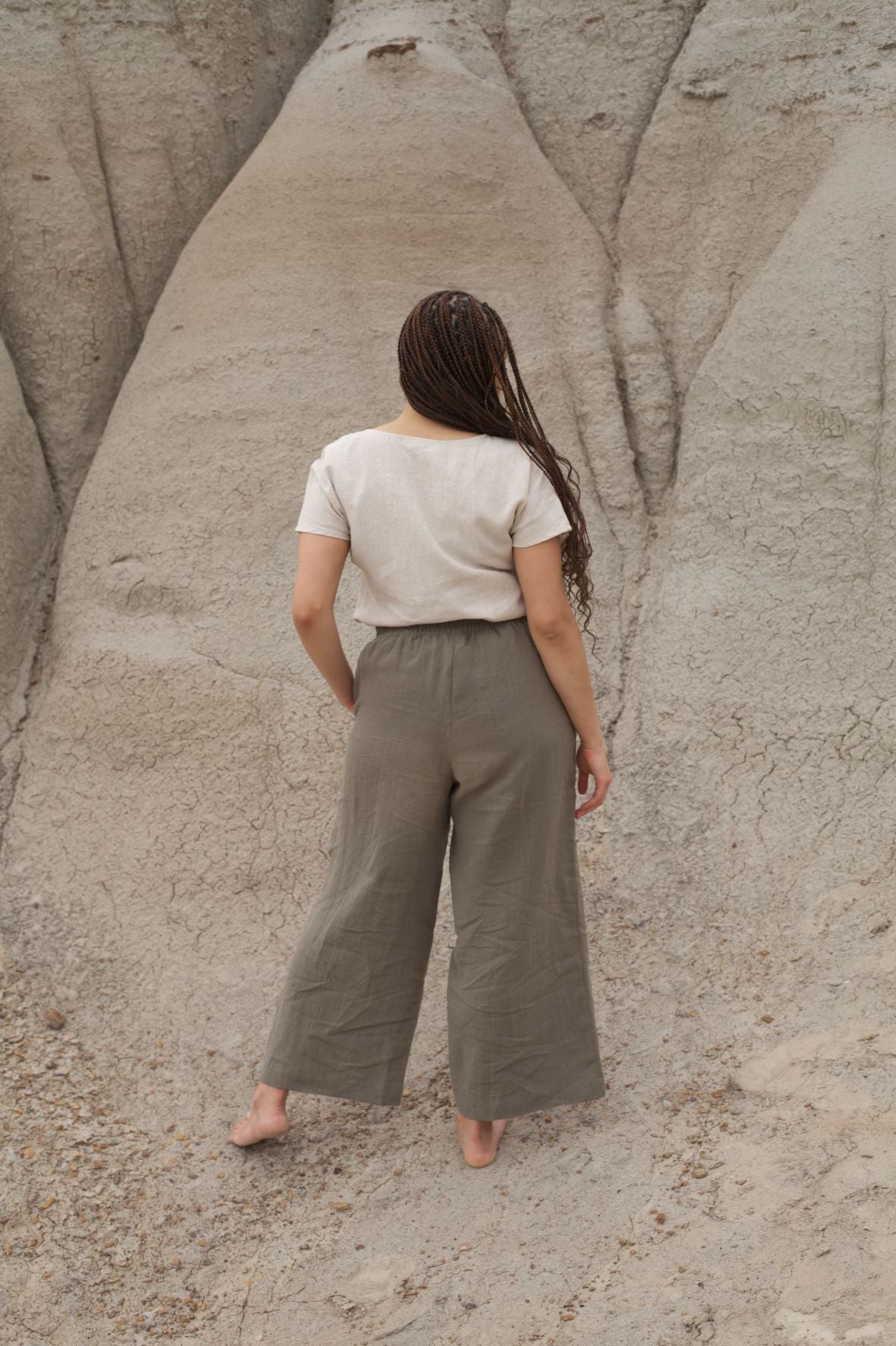 I AM ENOUGH Pants | Sage