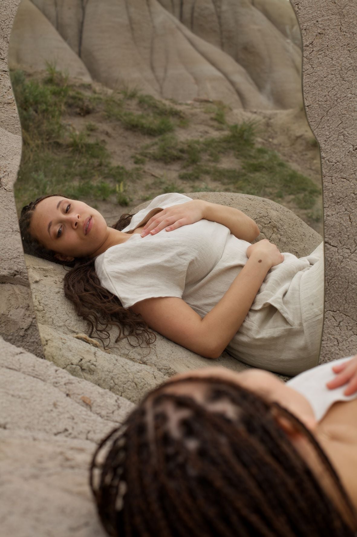 Ready To Ship | I AM LOVED Top | Oatmeal | 4X