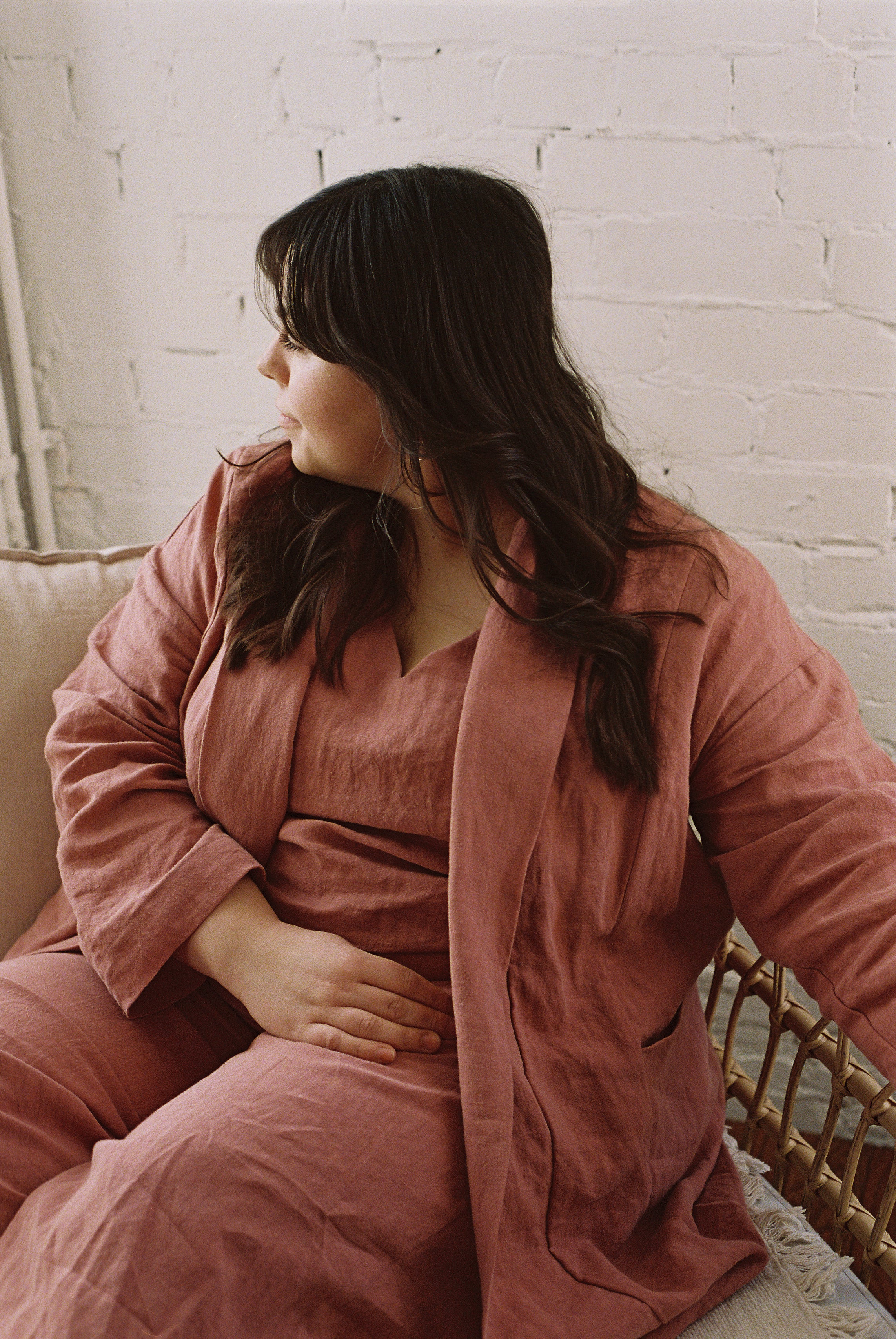 I AM SEEN Coat Rosewood Nicoleandrose i-am-seen-coat-rosewood-nicoleandrose