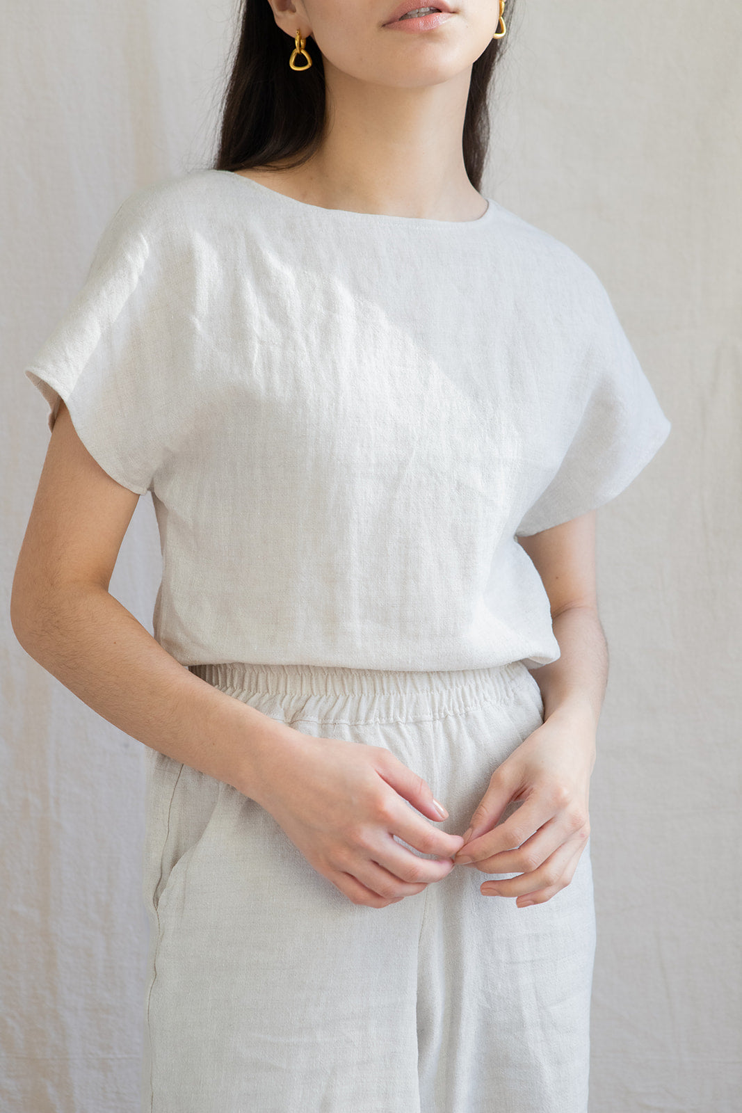 Ready To Ship | I AM LOVED Top | Oatmeal | 4X