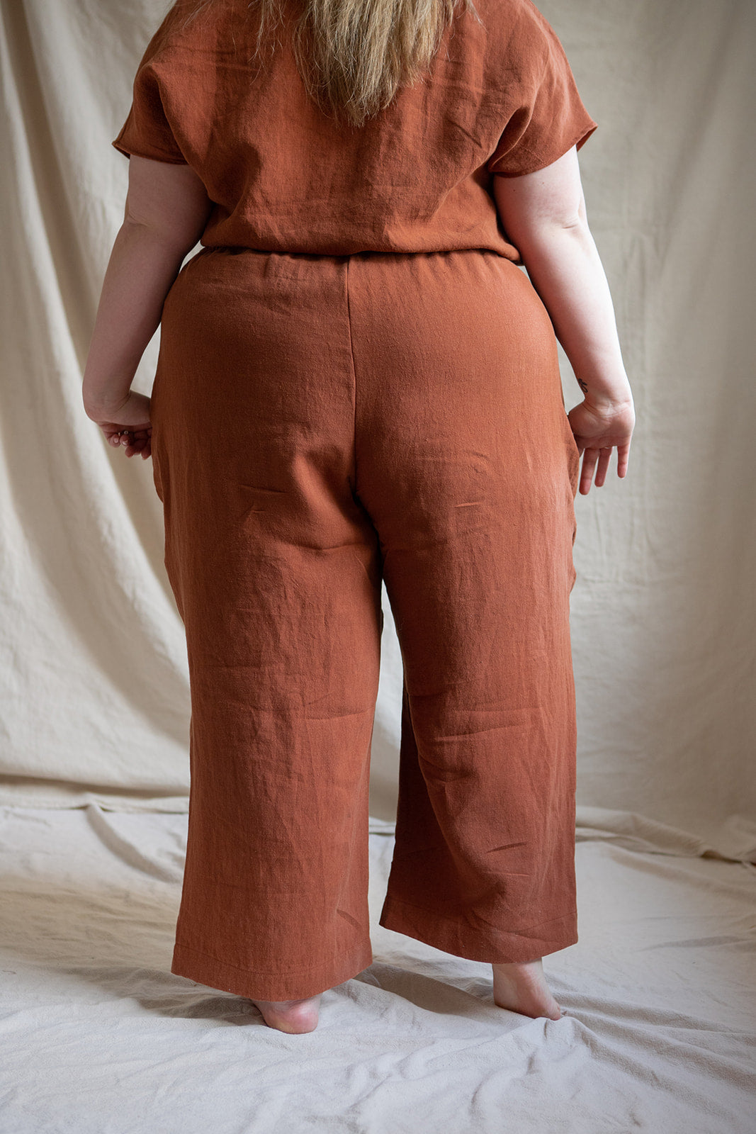 I AM ENOUGH Pants | Rust