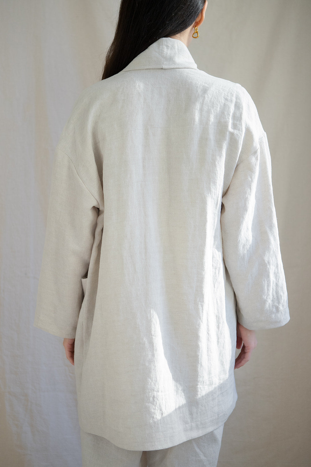 I AM SEEN Coat | Oatmeal