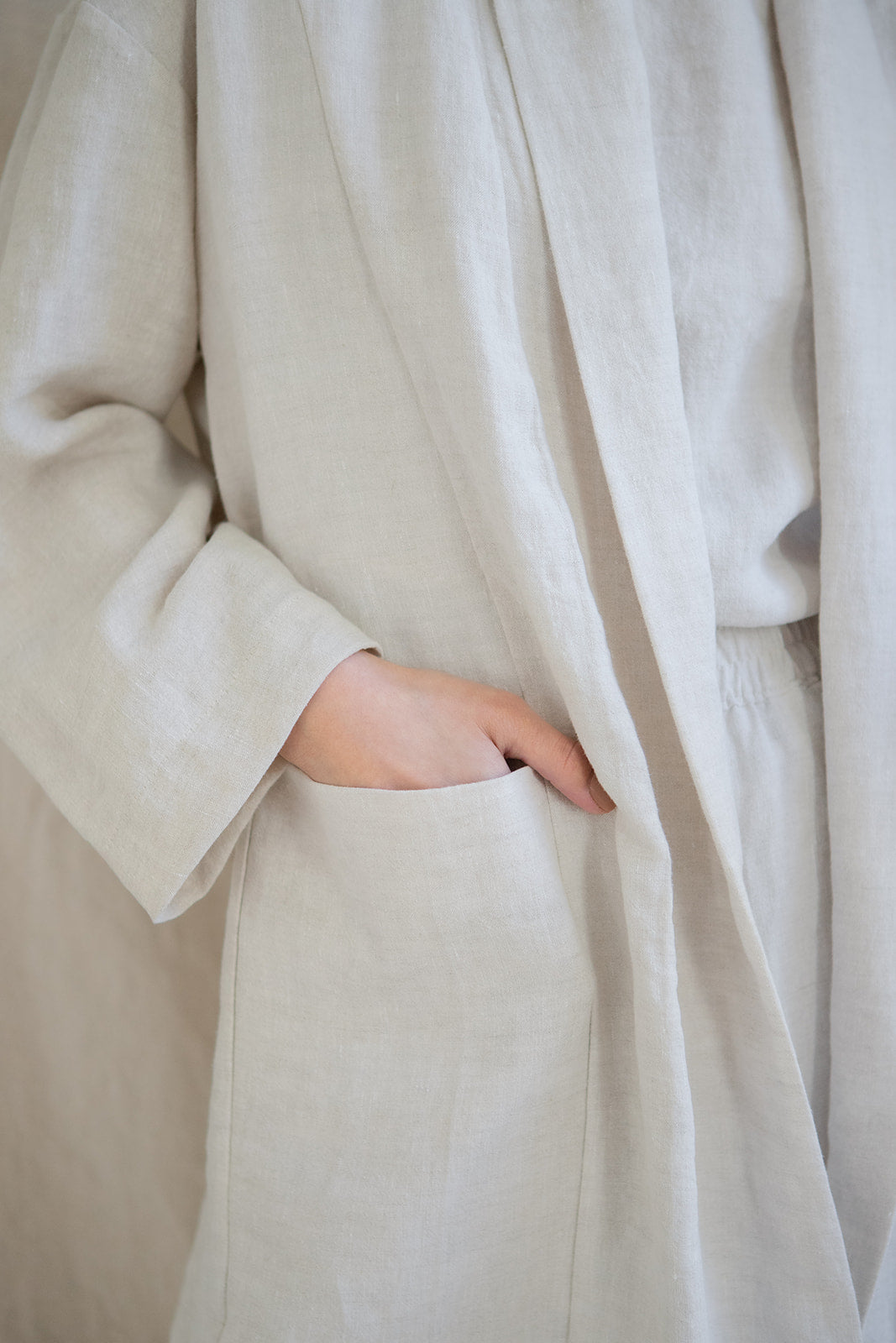 I AM SEEN Coat | Oatmeal