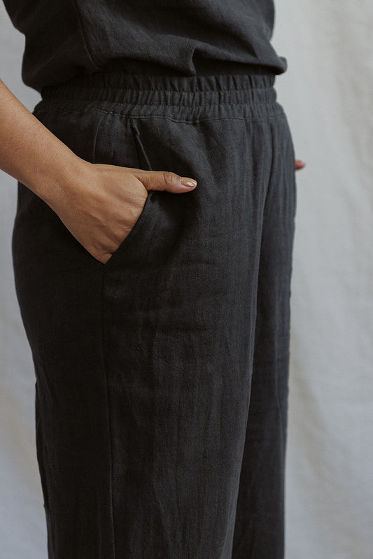 Ready To Ship | I AM ENOUGH Pants | Black | 1X