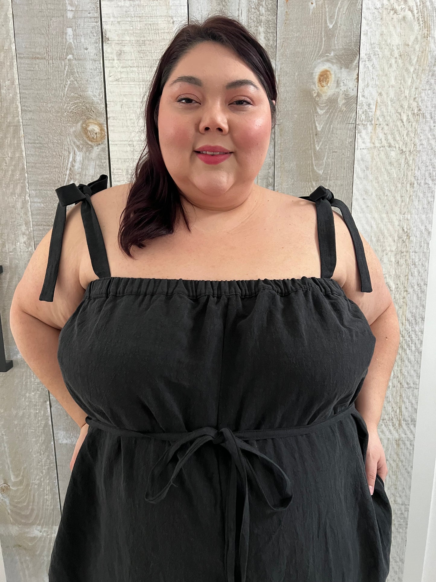 SAMPLE SALE | I AM ENOUGH Jumpsuit | Black | 4X