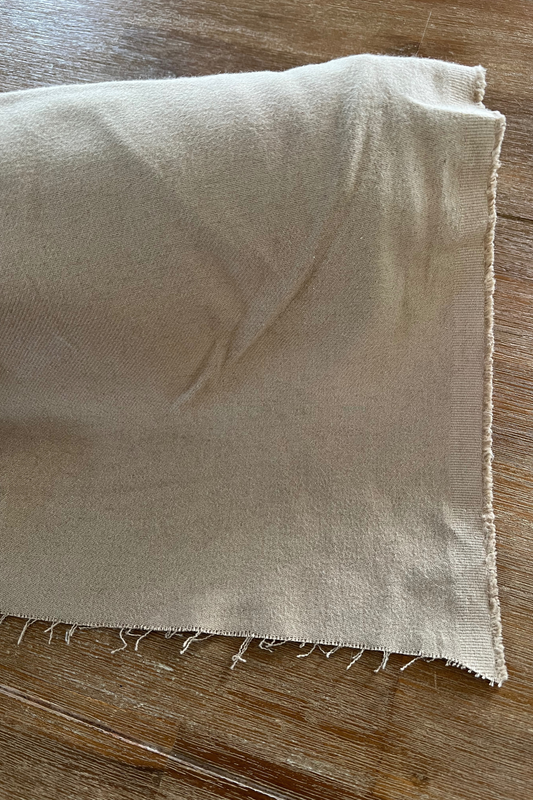 FABRIC | Taupe Brushed Cotton Twill