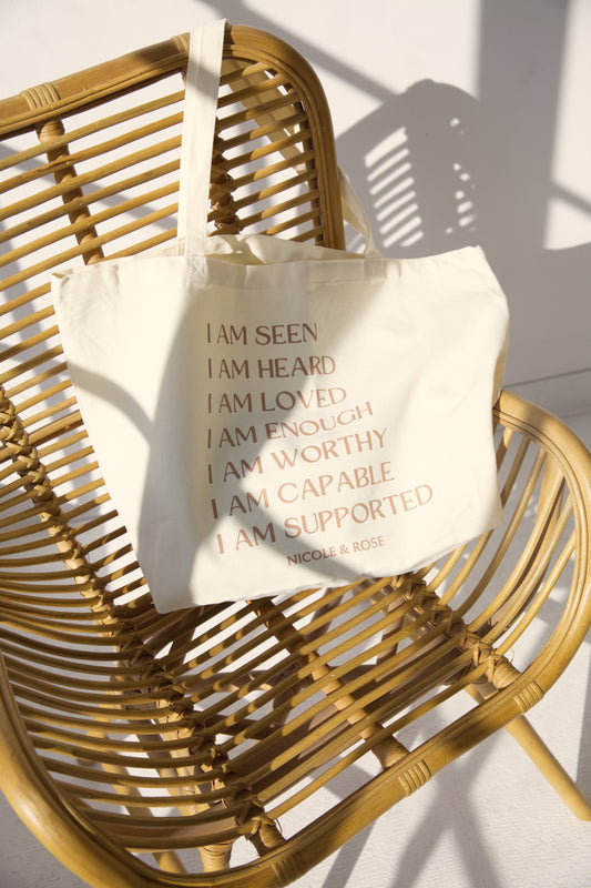 Affirmations Tote Bag
