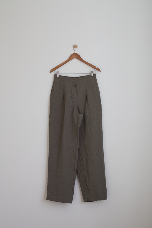 Ready To Ship | I AM STRONG Trousers | Sage | L (29")