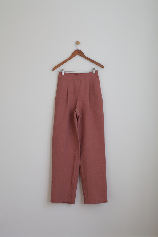 Ready To Ship | I AM STRONG Trousers | Rosewood | S (33")