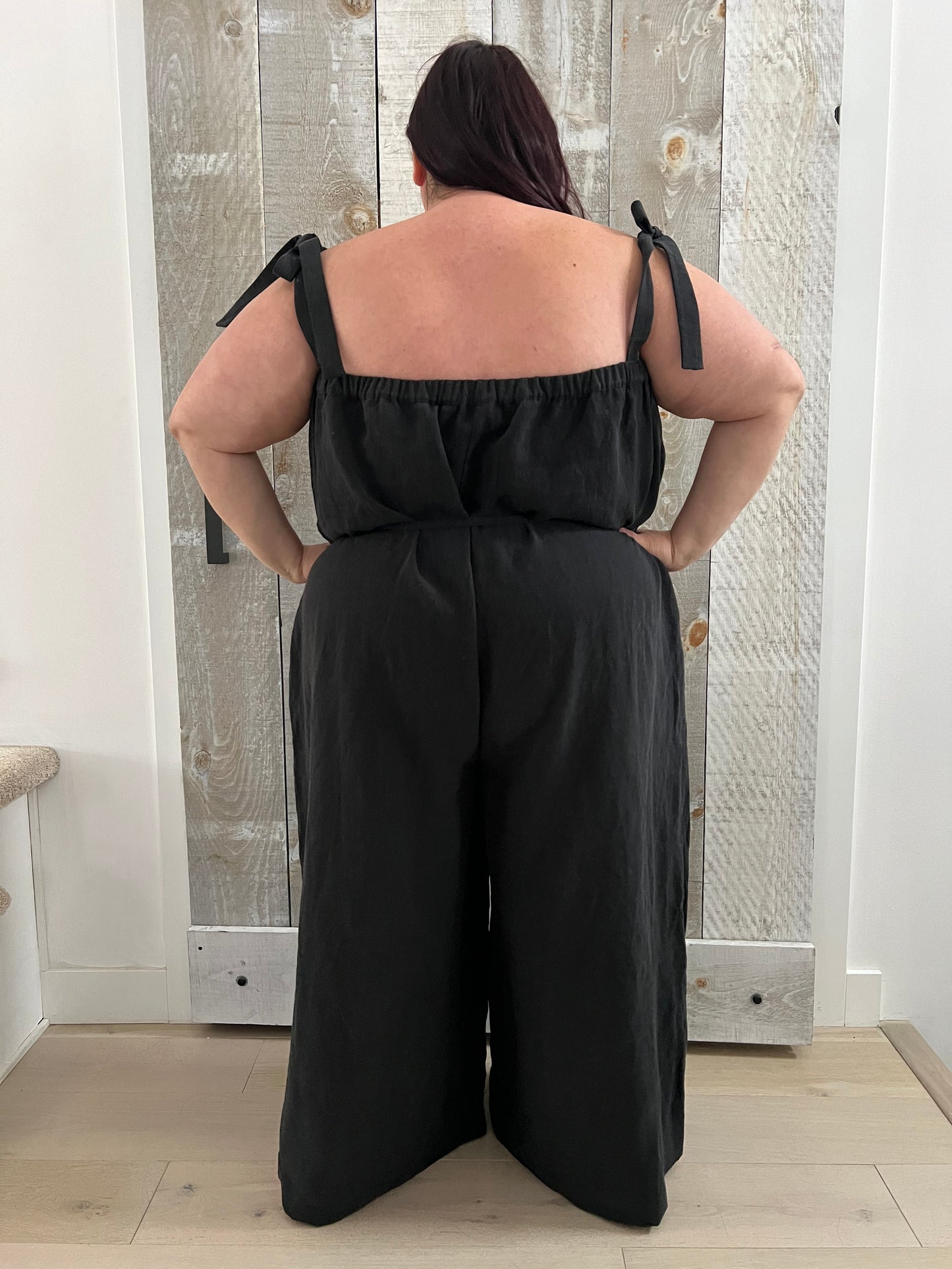 SAMPLE SALE | I AM ENOUGH Jumpsuit | Black | 4X