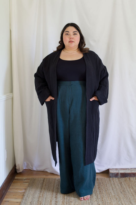 Ready To Ship | I AM HEARD Coat | Black | 3X/4X