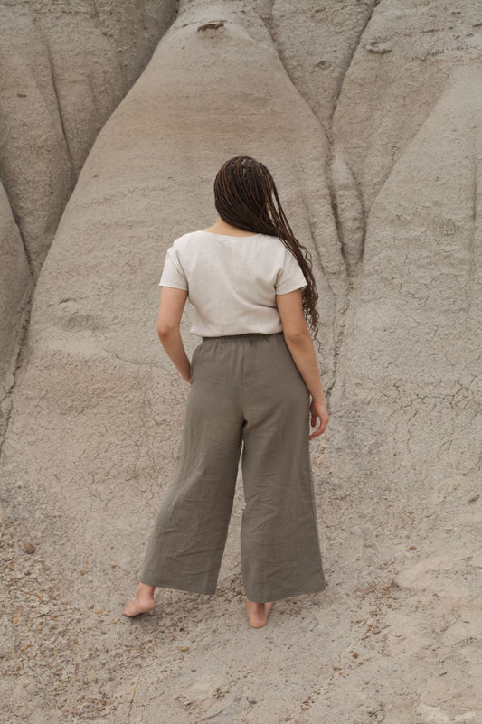Ready To Ship | I AM ENOUGH Pants | Sage | XS