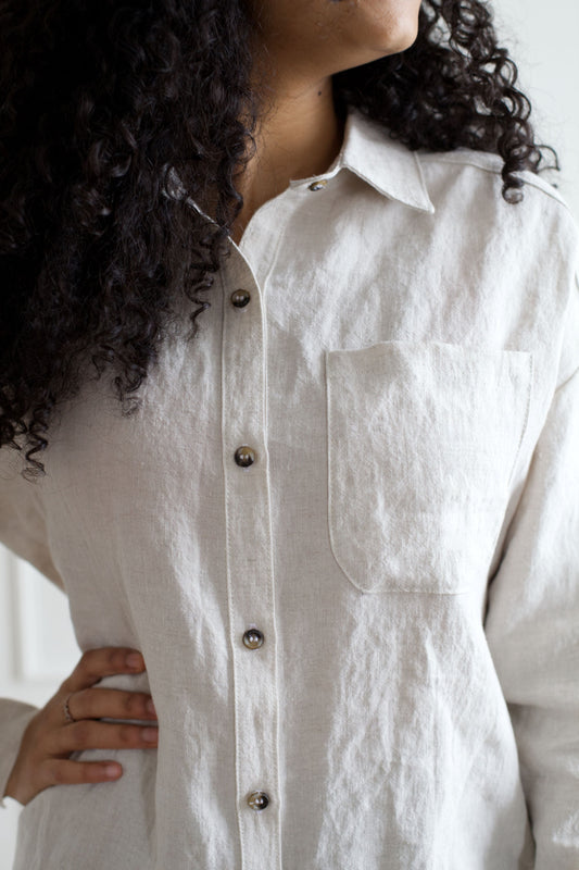 Ready To Ship | I AM SUPPORTED Shirt | Oatmeal | XS