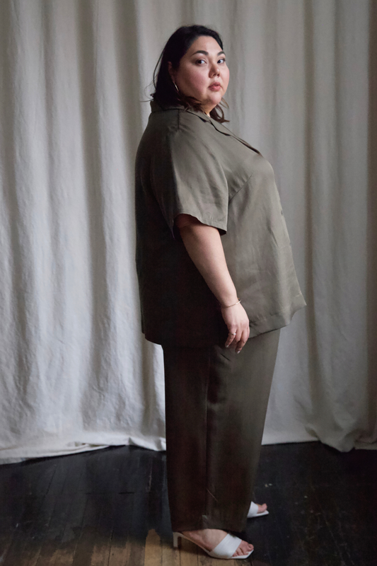 Ready To Ship | I AM GROUNDED Pants | Olive | 3X