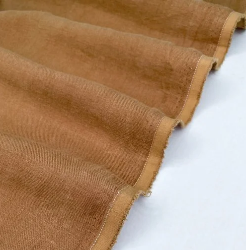FABRIC | Caramel Linen Twill