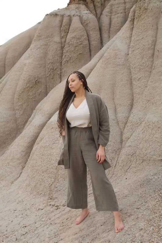 Ready To Ship | I AM ENOUGH Pants | Sage | M