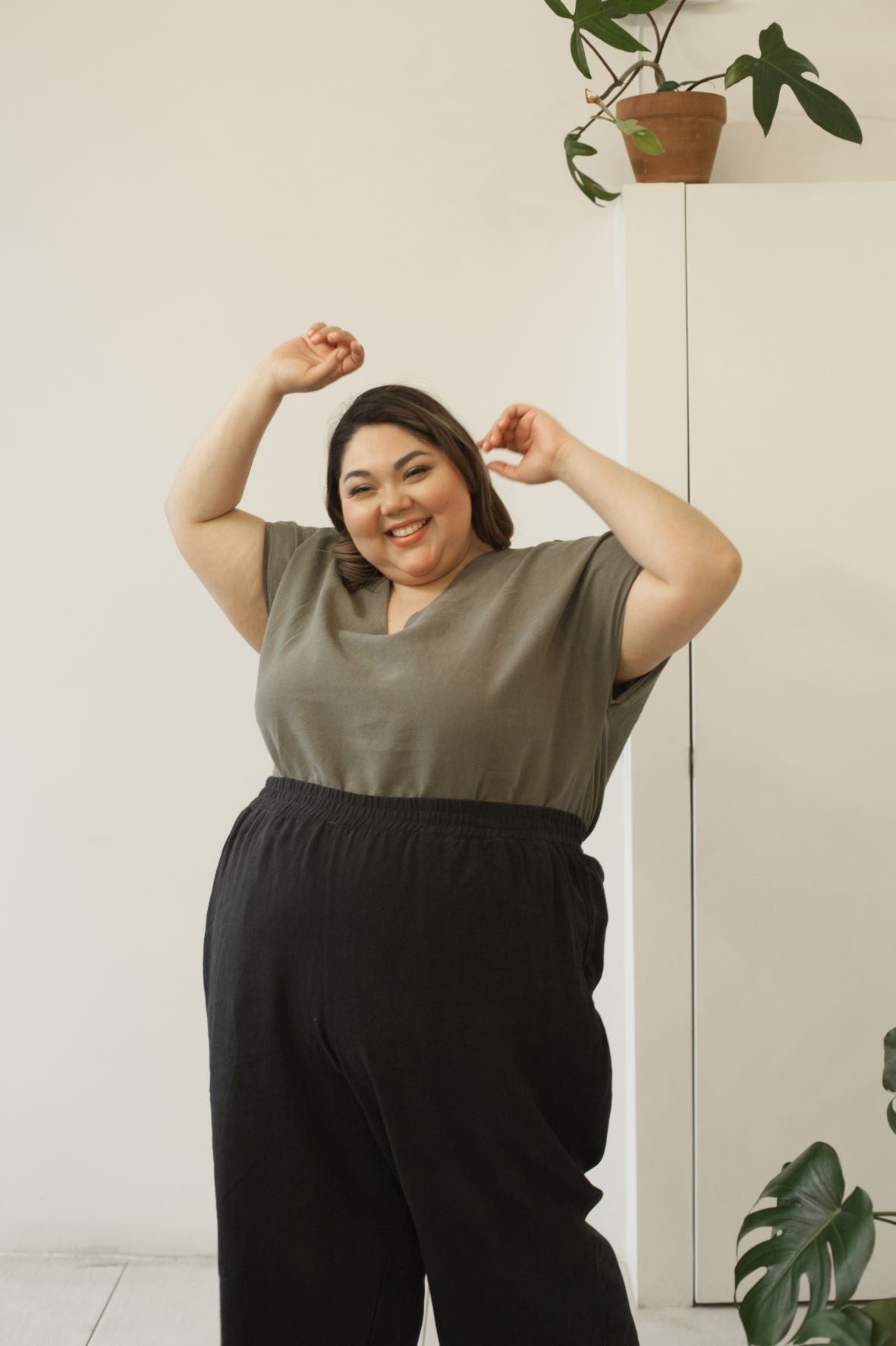 SAMPLE SALE | I AM LOVED Top | Sage | L