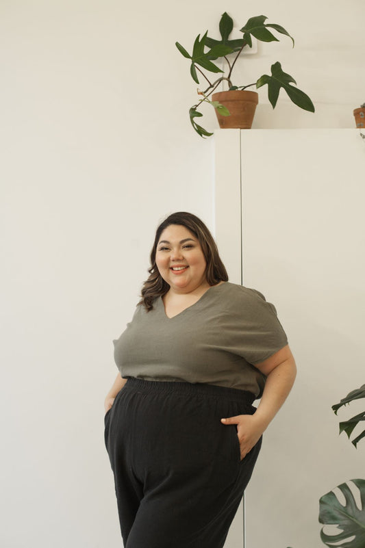 I AM LOVED Top | Sage