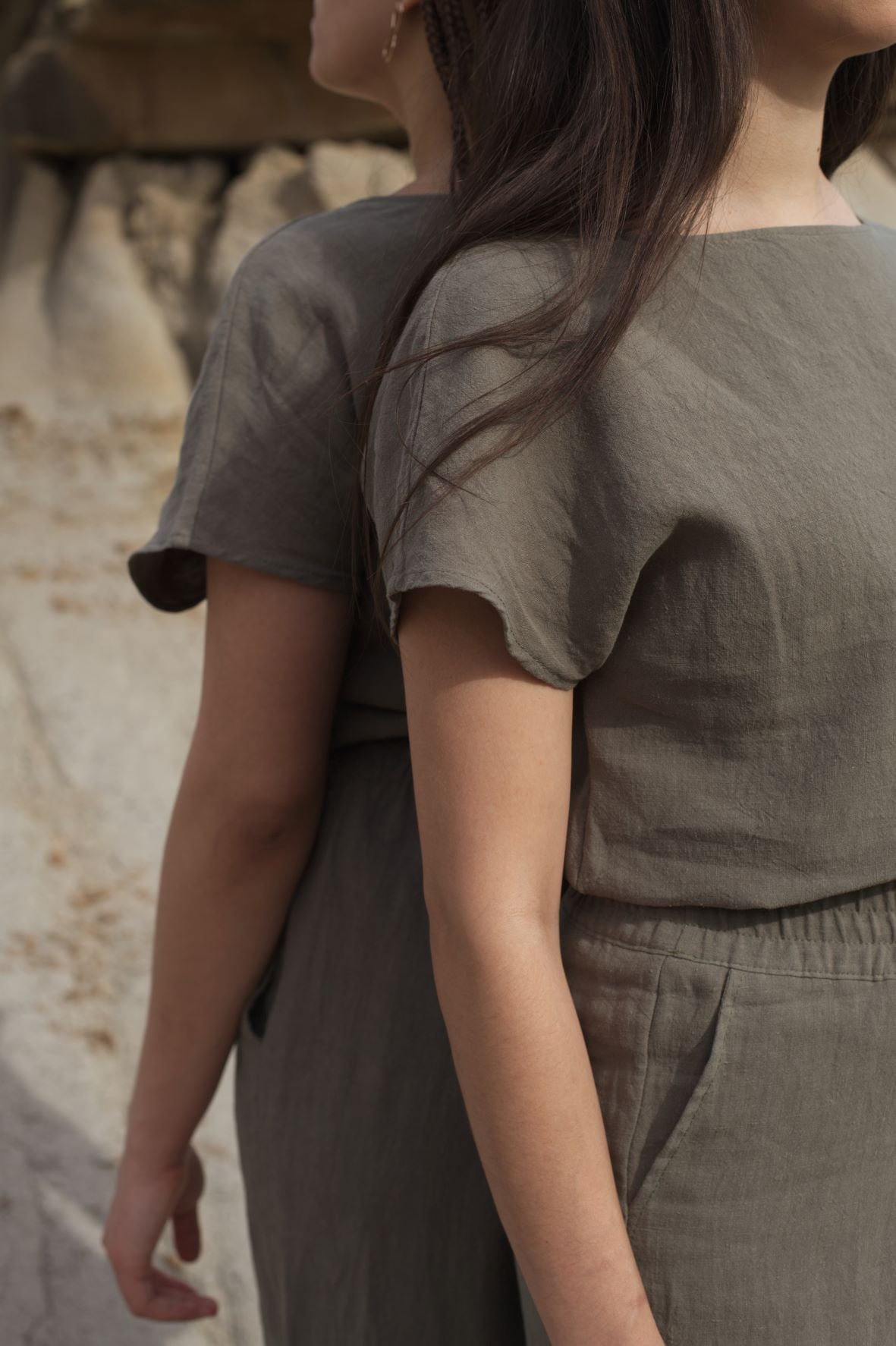 SAMPLE SALE | I AM LOVED Top | Sage | L