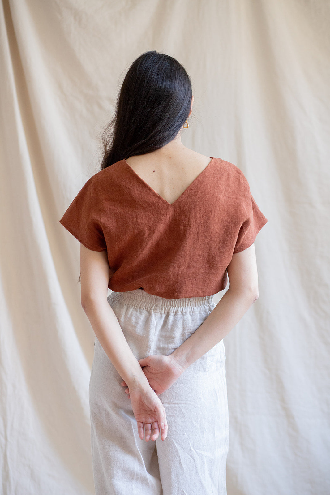 Ready To Ship | I AM LOVED Top | Rust | 4X